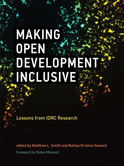 Title details for Making Open Development Inclusive by Matthew L. Smith - Available